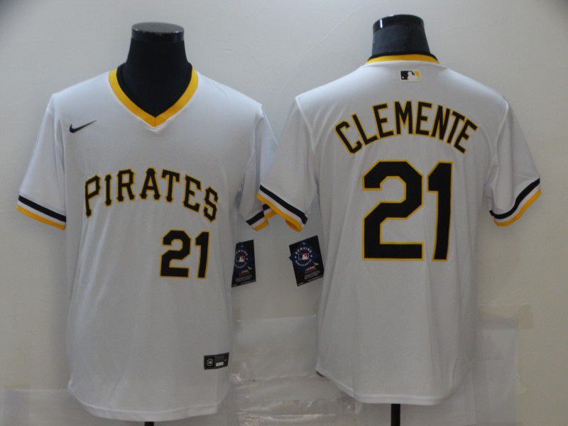 Men Pittsburgh Pirates Blank White Game 2021 Nike MLB Jersey->pittsburgh pirates->MLB Jersey